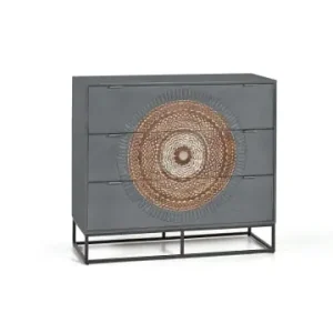 Rabatt Giner y Colomer Kommode aus Mangoholz in Gray günstig kaufen | limango