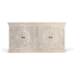 Giner y Colomer Sideboard mit vier Türen handgefertigt aus Mangoholz in Beige günstig kaufen | limango Highlight