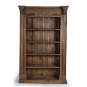 Neue Ware Giner y Colomer Bücherregal aus Mangoholz und Altholz in Brown günstig kaufen | limango