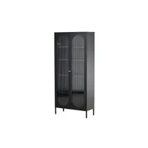 ebuy24 Vitrinenschrank Lima Schwarz 80 x 35 cm günstig kaufen | limango Kostenfreie Lieferung