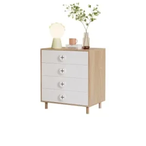 ABRIHOME Kommode mit 4 Schubladen in Weiß, 80*54*90cm günstig kaufen | limango Must-Have