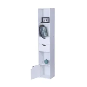 Preisreduziert relaxdays Bücherregal in Weiß - (B)30 x (H)158 x (T)24 cm günstig kaufen | limango