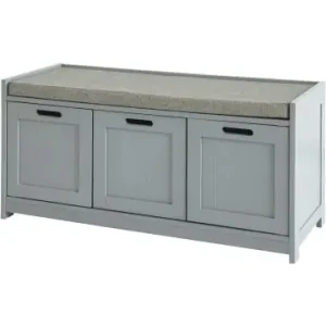 Neu SoBuy Schuhbank in Grau - (B)90 x (H)45 x (T)35cm günstig kaufen | limango