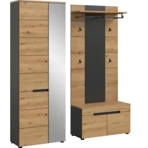 ebuy24 Garderobenmöbel Canu Eiche 160 x 37 cm günstig kaufen | limango Aktuell