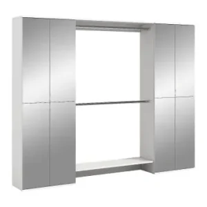 Top-Seller ebuy24 Garderobenmöbel ProjektX Weiß 232 x 34 cm günstig kaufen | limango