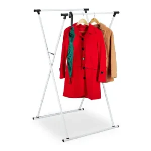 Beliebt relaxdays Kleiderständer in Weiß - (B)135 x (H)139 x (T)95 cm günstig kaufen | limango