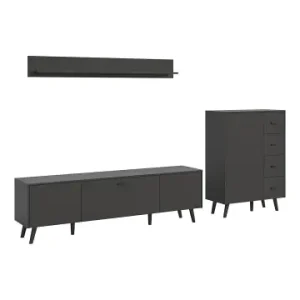 ebuy24 Wandregal Linea Grau 269 x 40 cm günstig kaufen | limango Kostenloser Rückversand