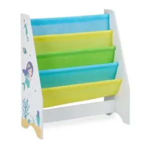 relaxdays Kinder Bücherregal Meerjungfrau in Bunt - (B)62 x (H)71 x (T)29 cm günstig kaufen | limango Knallerangebot
