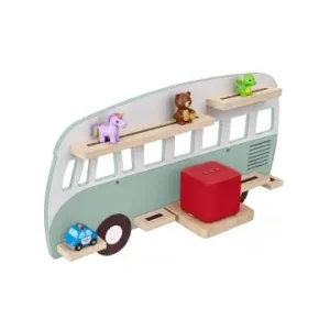 relaxdays Toniebox Regal "Bus" in Salbei - (B)62 x (H)32 x (T)13 cm günstig kaufen | limango Neuheit