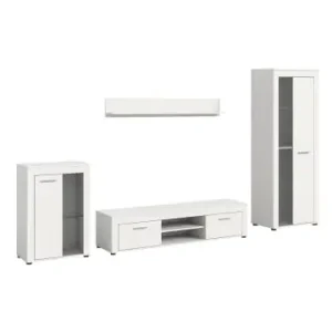 ebuy24 Regal Jam Weiß 169 x 35 cm günstig kaufen | limango Kostenloser Versand