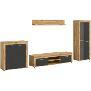 Garantierte Lieferung ebuy24 Regal Jam Grau 330 x 35 cm günstig kaufen | limango