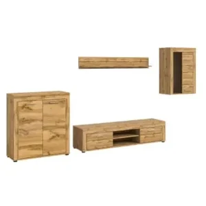 Billig ebuy24 Regal Jam Eiche 330 x 35 cm günstig kaufen | limango