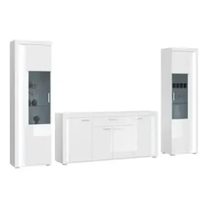 Highlight ebuy24 Regal Skylight Weiß 332 x 42 cm günstig kaufen | limango