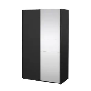 ebuy24 Schiebetürenschrank Como (2-türig) Schwarz 119 x 67 cm günstig kaufen | limango Jetzt Bestellen