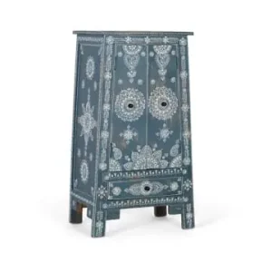 Giner y Colomer Handbemalter Kommode aus Mangoholz in Blue günstig kaufen | limango Online Kaufen