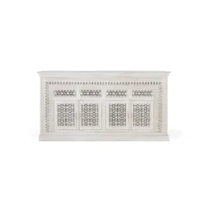 Giner y Colomer Sideboard aus gealtertem weißem Mangoholz in White günstig kaufen | limango Rabatt