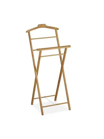 Neuheit relaxdays Stummer Diener in Natur - (B)47 x (H)110 x (T)38 cm günstig kaufen | limango