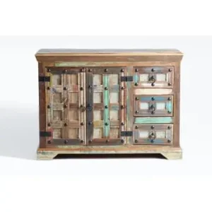 Giner y Colomer Sideboard aus recyceltem Holz in Multicolored günstig kaufen | limango Top-Preis