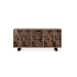 Giner y Colomer Sideboard aus Akazienholz und Metall in Brown günstig kaufen | limango Preiswert