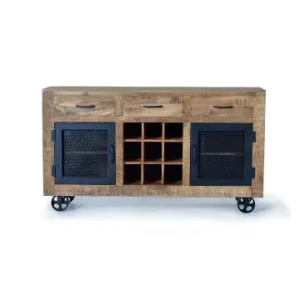 Sale Giner y Colomer Sideboard aus Mangoholz in Brown günstig kaufen | limango