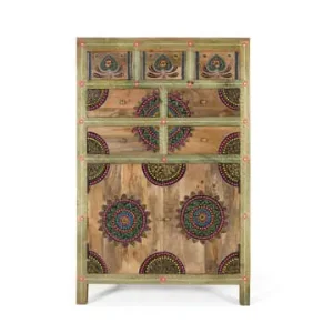 Ausverkauf Giner y Colomer Sideboard aus natürlichem Mangoholz in Multicolored günstig kaufen | limango