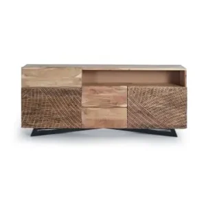 Giner y Colomer Sideboard / TV-Schrank aus Akazienholz in Brown günstig kaufen | limango Must-Have