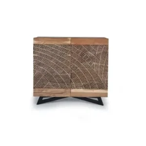 Giner y Colomer Sideboard aus Akazienholz und Metall in Brown günstig kaufen | limango Saisonangebot
