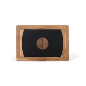 Neue Ware Giner y Colomer Sideboard aus Akazienholz mit 2 Türen in Brown günstig kaufen | limango