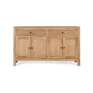Giner y Colomer Handgefertigtes Sideboard aus massivem Mindiholz in Brown günstig kaufen | limango Markenware