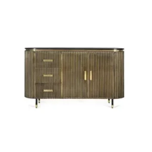 Top-Angebot Giner y Colomer Sideboard aus Mangoholz und Bronze 150 cm in Gold günstig kaufen | limango