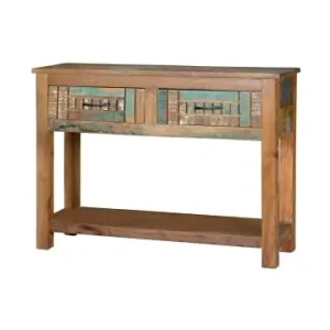 Schneller Versand Giner y Colomer Konsole aus recyceltem Holz in Multicolored günstig kaufen | limango