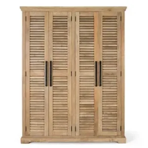 Sonderangebot Giner y Colomer Schrank aus natürlichem Mangoholz in Beige günstig kaufen | limango