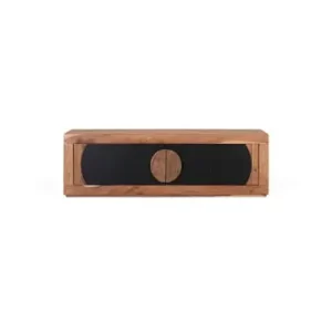 Aktuell Giner y Colomer TV-Schrank aus Akazienholz mit 4 Türen in Brown günstig kaufen | limango