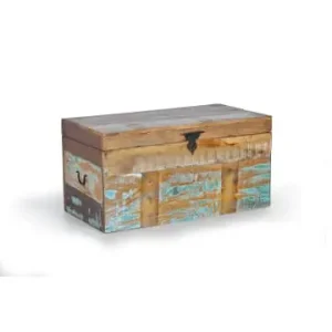 Giner y Colomer Truhe aus recyceltem Holz in Multicolored günstig kaufen | limango Expressversand