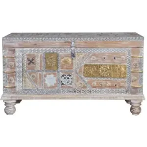 Neuheit Giner y Colomer Truhe aus Mangoholz in White günstig kaufen | limango