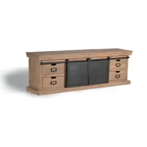 Garantierte Lieferung Giner y Colomer TV-Schrank aus Holz in Brown günstig kaufen | limango