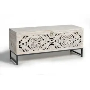 Giner y Colomer Truhe aus Mangoholz in White günstig kaufen | limango Neuheit