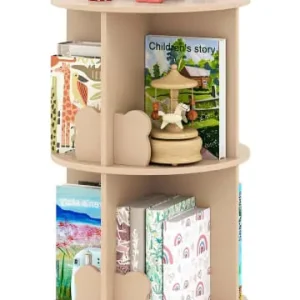 COSTWAY drehrbares Bücherregal Kinder in Braun günstig kaufen | limango Neue Kollektion