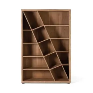 Rabatt Giner y Colomer Bücherregal aus Mangoholz und Schwarz in Brown günstig kaufen | limango