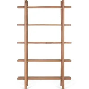 Giner y Colomer Handgefertigtes Bücherregal aus Akazienholz 110 cm in Brown günstig kaufen | limango Kostenloser Rückversand