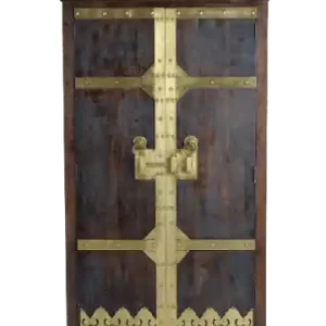 Giner y Colomer Kleiderschrank aus Holz und Bronze in Brown günstig kaufen | limango Neue Kollektion