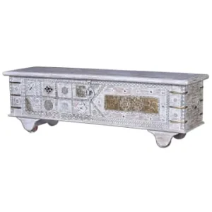 Sale Giner y Colomer Truhe aus Mangoholz in White günstig kaufen | limango