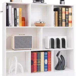 COSTWAY Bücherregal mit 8 Fächern in Weiß günstig kaufen | limango Top-Seller