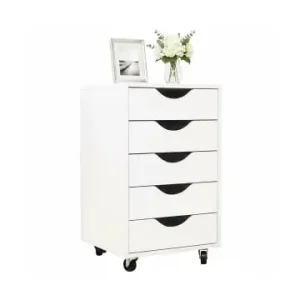 relaxdays Rollcontainer in Weiß - (B)40 x (H)66,5 x (T)40 cm günstig kaufen | limango Nur Für Kurze Zeit