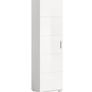 Online Kaufen xonox.home Garderobenschrank(B/H/T: 55x191x37 cm) in weiß und weiß Hochglanz günstig kaufen | limango