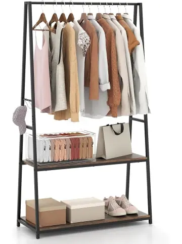 COSTWAY Kleiderständer in Schwarz günstig kaufen | limango Wochenendangebot