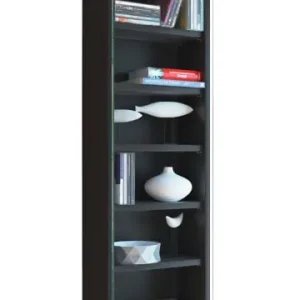 Markenprodukt ebuy24 Regal Loposa CD-DVD 1 Schwarz 31 x 18 cm günstig kaufen | limango