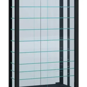 Bestseller ebuy24 Vitrinenschrank LumoMini 11 Schwarz 59 x 18 cm günstig kaufen | limango