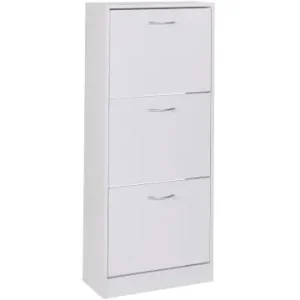 Echt FineBuy Schuhschrank in Weiß / Spanplatte / 50x24x125 günstig kaufen | limango