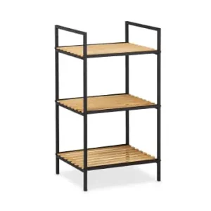 relaxdays Standregal in Natur/Schwarz - (B)39 x (H)71 x (T)32,5 cm günstig kaufen | limango Neue Kollektion